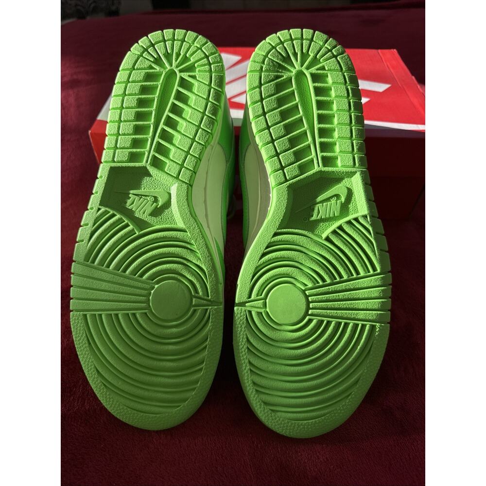 Size 10 Women’s 8.5 mens NIKE W DUNK LOW HV0842-133 Sail Green Strike White Neon - Picture 8 of 12